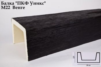 М22 Балка венге 150х200х3000 мм