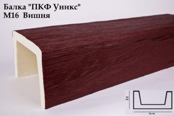 М16 Балка вишня 100х160х3000 мм