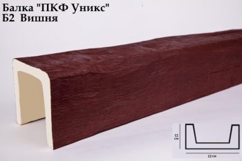 Б2 Балка вишня 120х120х3000 мм.