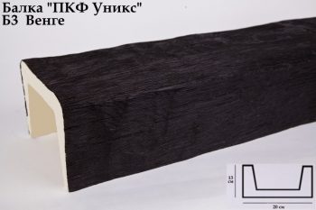 Б3 Балка венге 130х200х3000 мм
