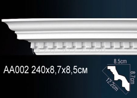 Карниз потолочный с рисунком 2,3м, AA 002 F