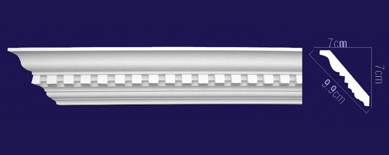 Карниз потолочный с рисунком 2,3м,  AA 042 F