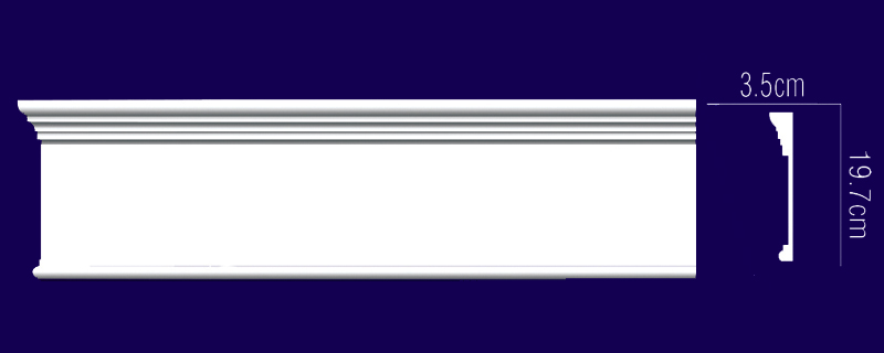 Молдинг 2,44 м, AD 355