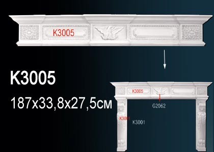 Декор для стен K3005+G2062