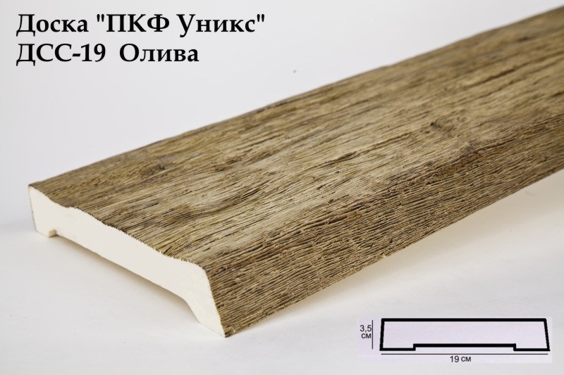 ДCC 19 Доска декоративная олива 35х190х2000 мм
