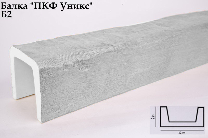 Б2 Балка белая  120х120х3000 мм