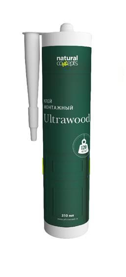 Клей монтажный ULTRAWOOD 310 мл. НОВЫЙ