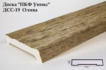 ДCC 19 Доска декоративн. т.олива 35х190х2000 мм