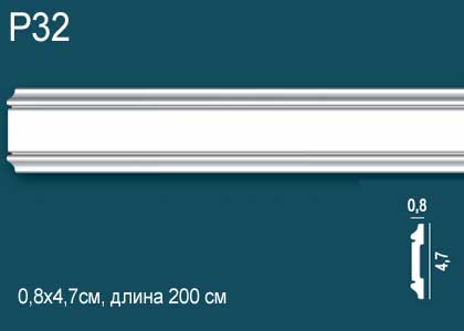 Р32 Молдинг Перфект Плюс 2м