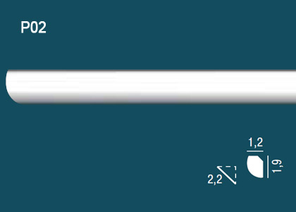 Р02 Карниз Перфект Плюс 2м