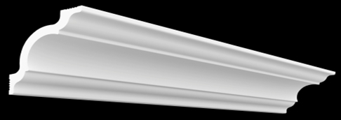 Плинтус потолочный GPX-11