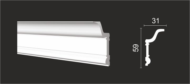Карниз DD501 2м