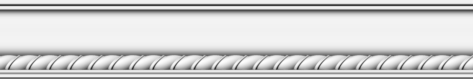 Плинтус потолочный GP-44