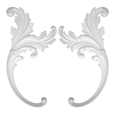 Волюта RODECOR Барокко 02105BR (пара)