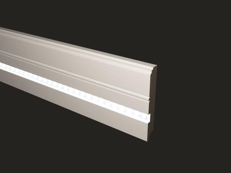 Плинтус PN 120 led  110х16х2000 мм