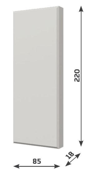 База B02  85х220х18 мм