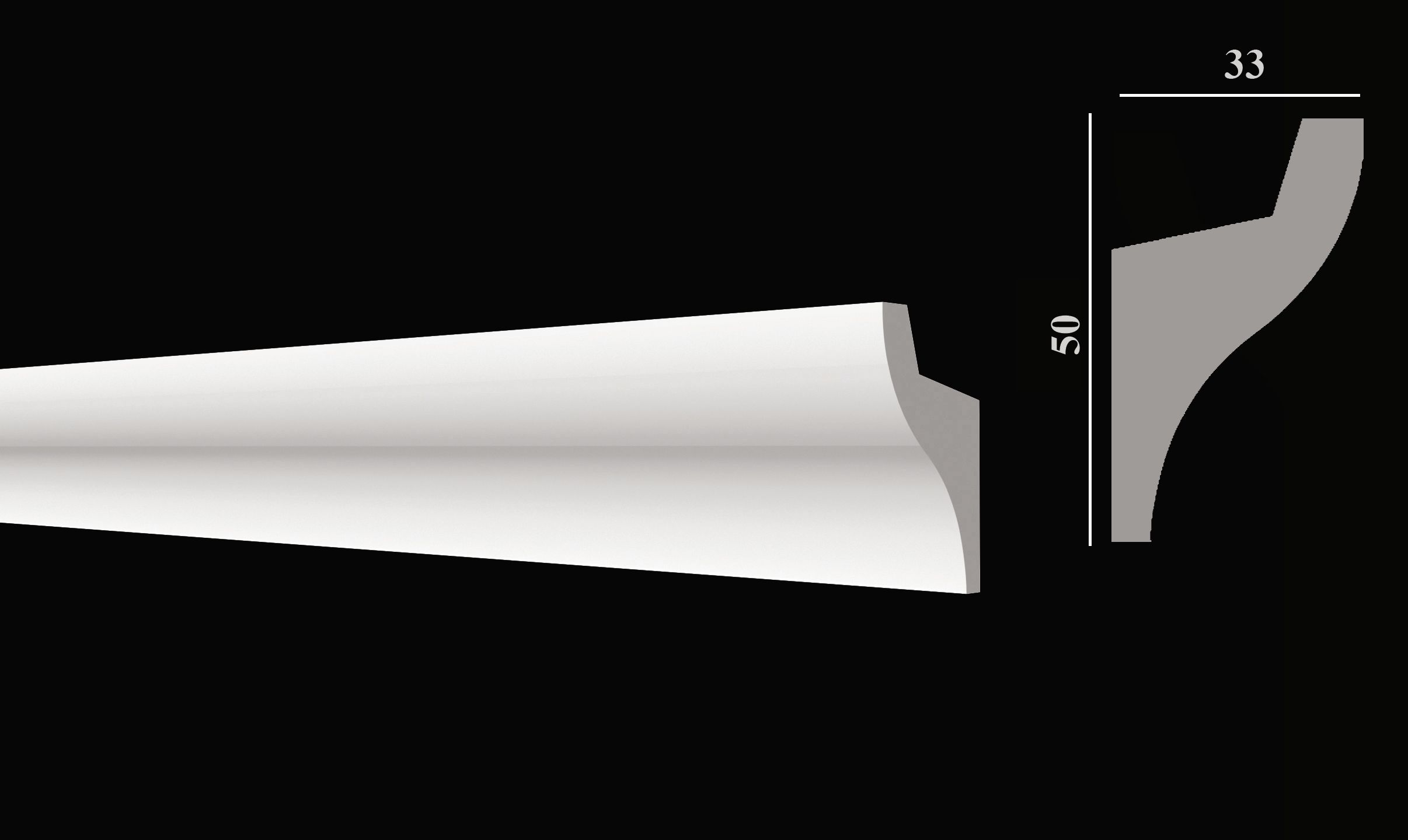 Карниз DD506 2м