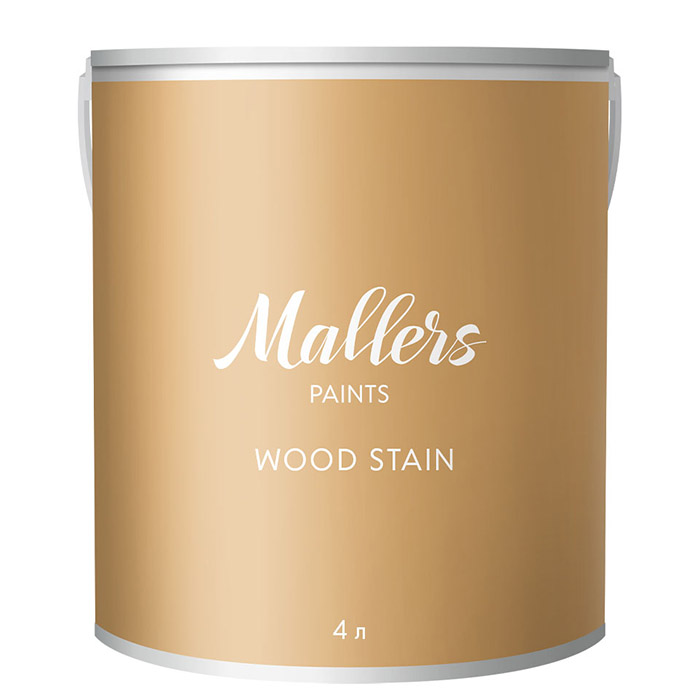 Mallers Wood Stain (4л) лессирующая  краска для дерева