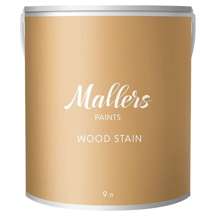 Mallers Wood Stain (9л) лессирующая  краска для дерева