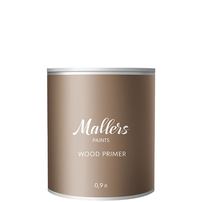 Mallers Wood Primer (0,9л) грунтовка для дерева