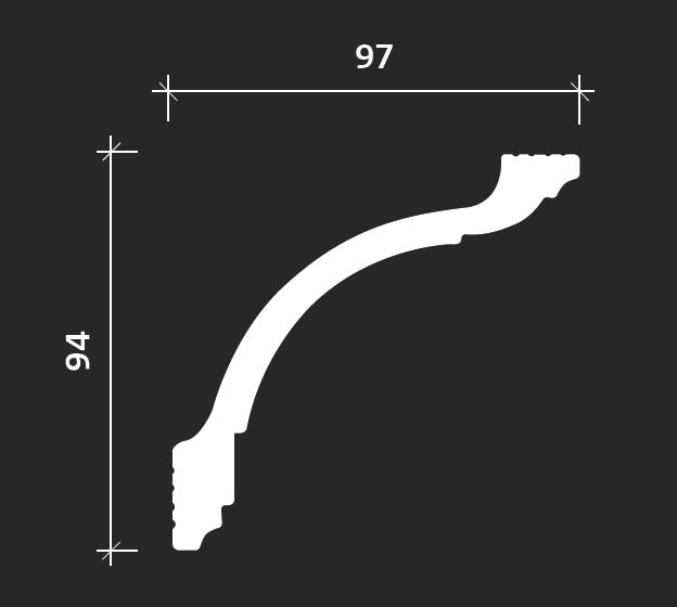 Сечение Карниз 6.50.248   2,0 м/п