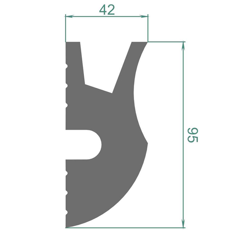 Сечение Карниз KX026 экополимер 2м
