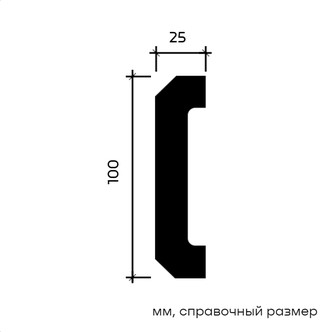 Сечение Молдинг 1.51.819  2,0 м/п